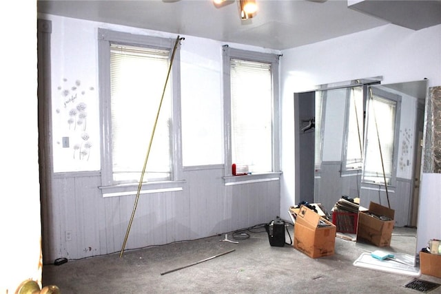 5388 Warble St, Garfield, PA 15224 - bedroom with carpet, multiple windows, and ceiling fan