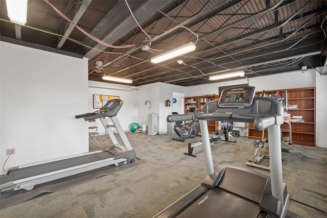 128 N Craig St Unit 505, Oakland, PA 15213 - exercise area with carpet flooring
