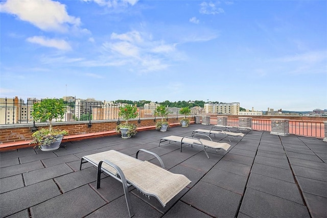128 N Craig St Unit 505, Oakland, PA 15213 - view of patio / terrace with a view of city