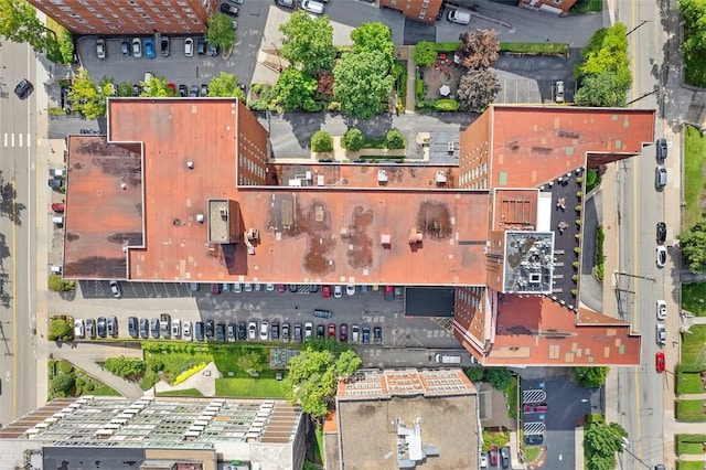 128 N Craig St Unit 505, Oakland, PA 15213 - aerial overview of property's location with property boundaries highlighted