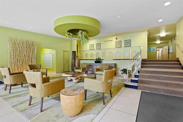 128 N Craig St Unit 505, Oakland, PA 15213 - common area featuring recessed lighting and stairway