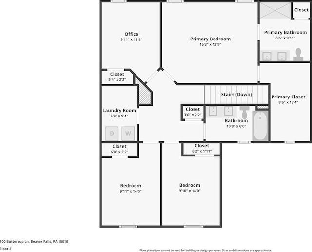 152 Smith Ln, Chippewa Twp, PA 15010 - view of home floor plan