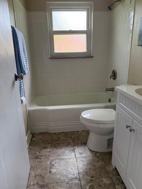 465 Chadwick St, Sewickley, PA 15143 - bathroom featuring vanity, bathtub / shower combination, and tile patterned flooring