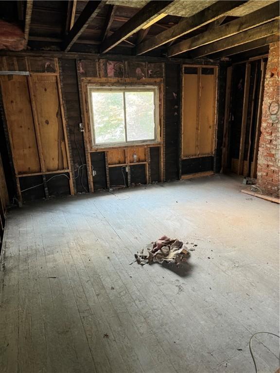 5404 Natrona Way, Lawrenceville, PA 15201 - miscellaneous room featuring hardwood / wood-style flooring