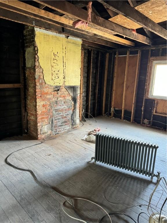 5404 Natrona Way, Lawrenceville, PA 15201 - misc room with radiator heating unit