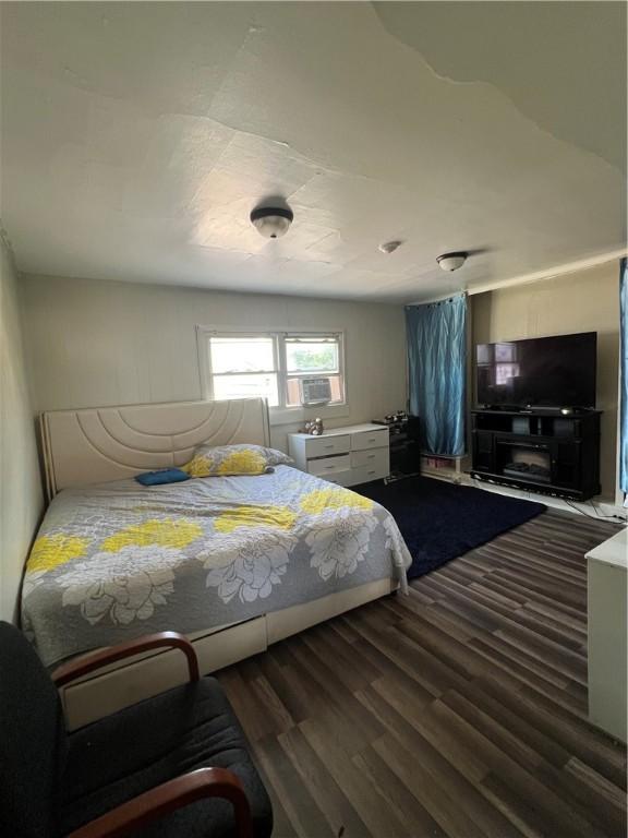 306 Fallowfield Ave, Charleroi Boro, PA 15022 - bedroom with dark wood-style flooring