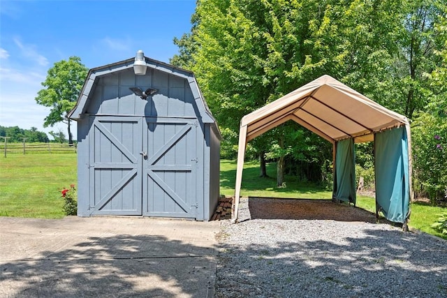 4581 Bakerstown Culmerville Rd, West Deer, PA 15044 - view of shed featuring a detached carport