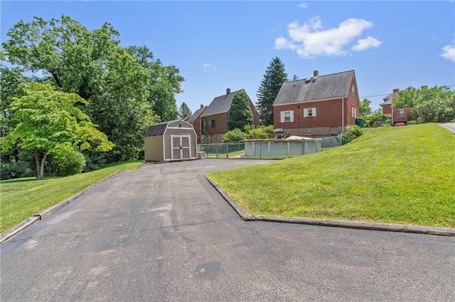 21 Garden Ter, Churchill Boro, PA 15221 - view of front of house with a storage shed