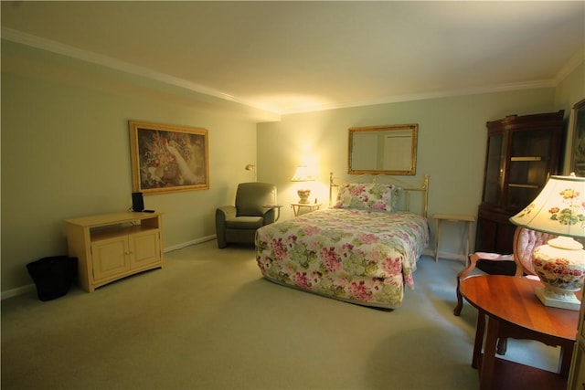 104 Victoria Dr, North Strabane, PA 15317 - bedroom with crown molding and light carpet