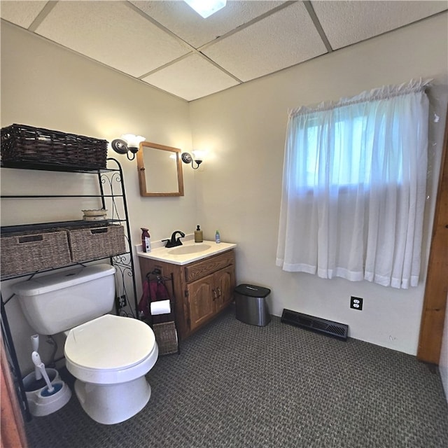76 Foch Cir, Nemacolin, PA 15351 - bathroom with vanity and a paneled ceiling
