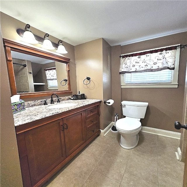 76 Foch Cir, Nemacolin, PA 15351 - bathroom with vanity and tile patterned flooring