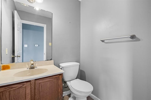 1445 Bristol Dr, South Park, PA 15129 - half bath featuring toilet and vanity