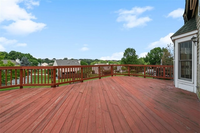 1445 Bristol Dr, South Park, PA 15129 - view of wooden deck