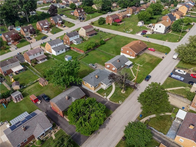451 Charlotte Dr, Baldwin Boro, PA 15236 - aerial overview of property's location featuring nearby suburban area