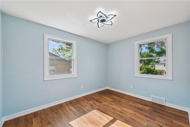 451 Charlotte Dr, Baldwin Boro, PA 15236 - unfurnished room with wood finished floors and baseboards