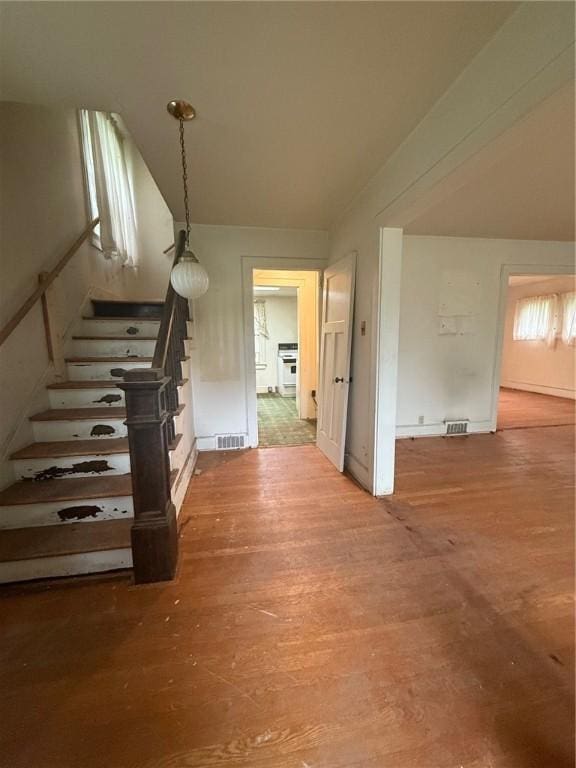 103 Belmont Rd, Twp Of But Ne, PA 16001 - stairway featuring wood finished floors and baseboards