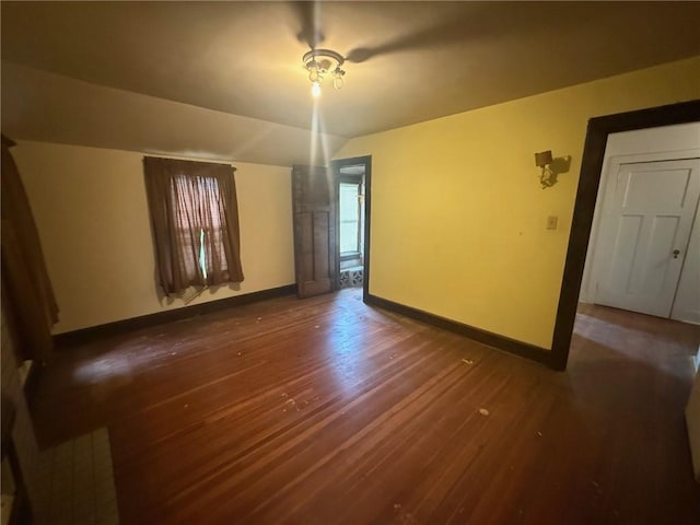 103 Belmont Rd, Twp Of But Ne, PA 16001 - unfurnished room featuring wood finished floors and lofted ceiling