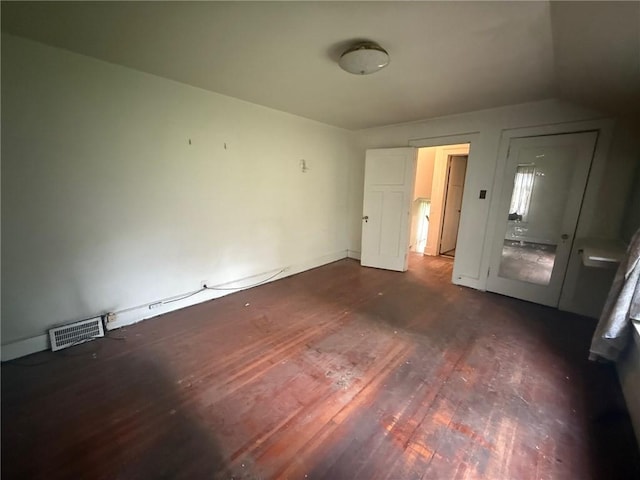 103 Belmont Rd, Twp Of But Ne, PA 16001 - unfurnished bedroom featuring dark wood-style flooring