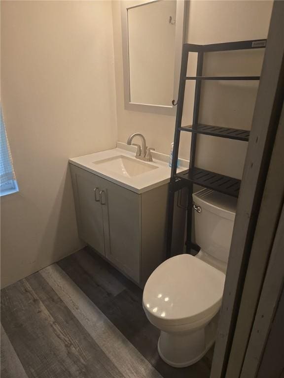 417 Valley St, Mcdonald, PA 15057 - bathroom featuring vanity and wood finished floors