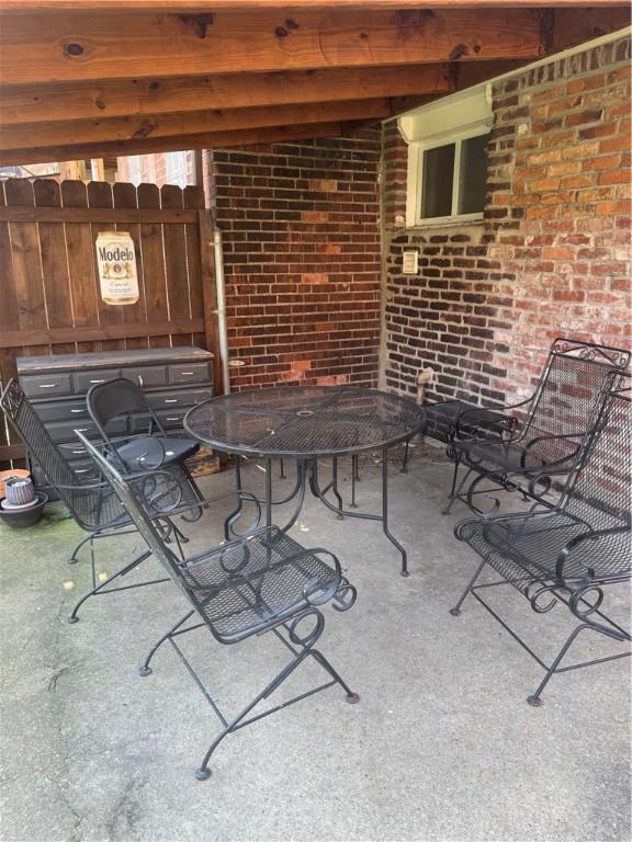 2411 Sarah St, South Side, PA 15203 - view of patio with outdoor dining space