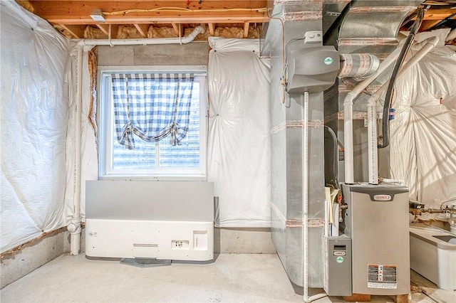 102 Bridal Ln, North Fayette, PA 15071 - utility room featuring heating unit