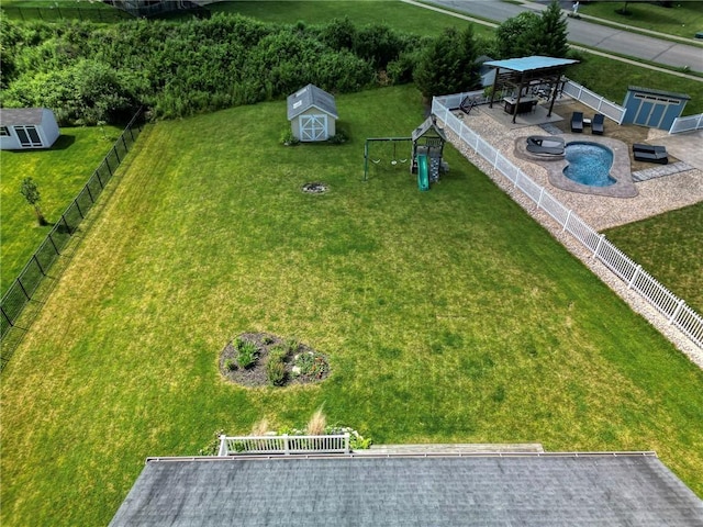 102 Bridal Ln, North Fayette, PA 15071 - drone / aerial view