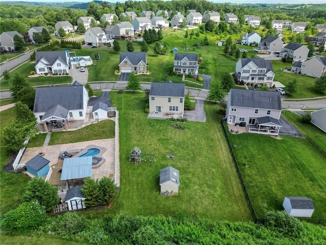102 Bridal Ln, North Fayette, PA 15071 - aerial perspective of suburban area