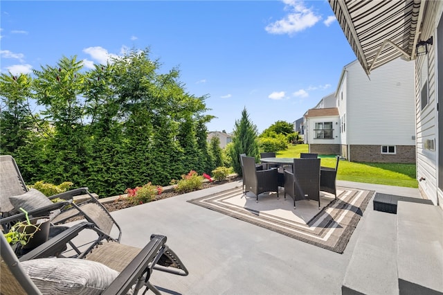 1026 Tee Line Dr, Hopewell Twp, PA 15001 - view of patio / terrace featuring outdoor dining space