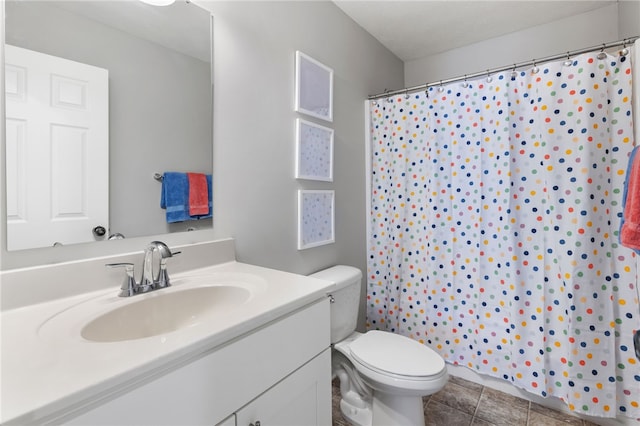 1026 Tee Line Dr, Hopewell Twp, PA 15001 - bathroom featuring vanity and curtained shower