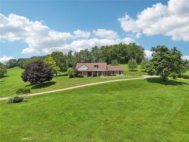 221 Scott Hollow Rd, Pa, PA 15021 - view of front of property featuring a front yard