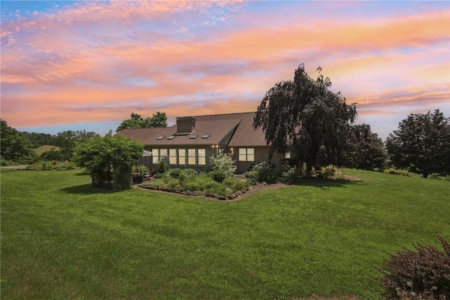 221 Scott Hollow Rd, Pa, PA 15021 - back of property featuring a lawn
