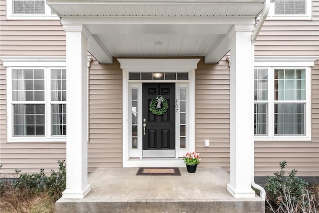 107 Valley View Dr, Brighton Twp, PA 15009 - property entrance with a porch