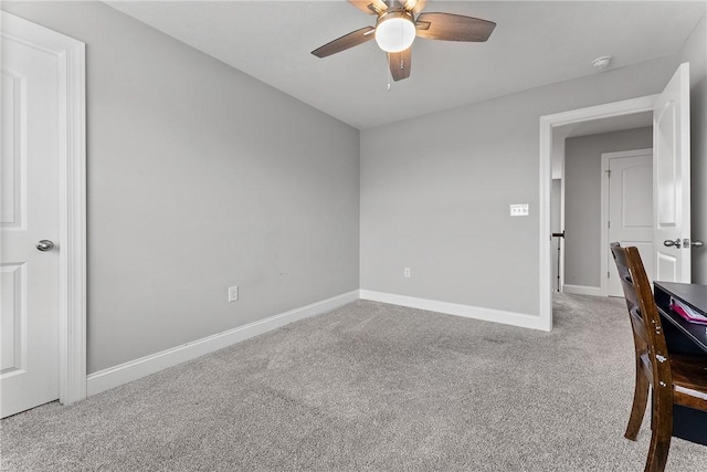 107 Valley View Dr, Brighton Twp, PA 15009 - carpeted spare room with a ceiling fan and baseboards