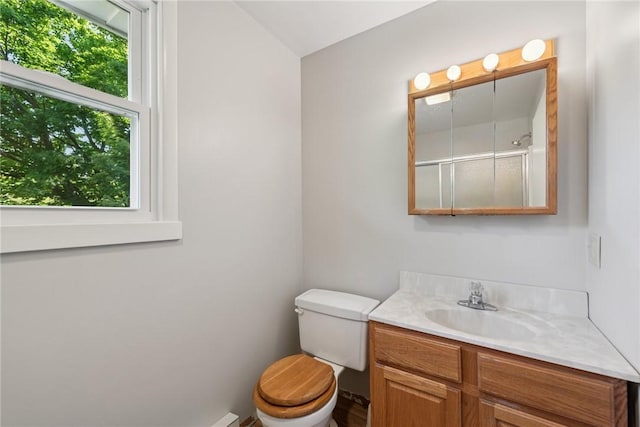 359 Meadow Spring Rd, Unity Twp, PA 15650 - bathroom with vanity and a shower