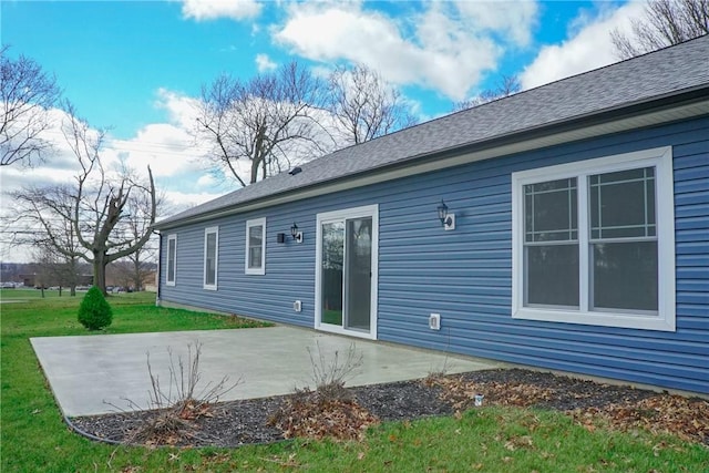 1053 Beaner Hollow Rd, Brighton Twp, PA 15009 - rear view of house with a patio area and a lawn