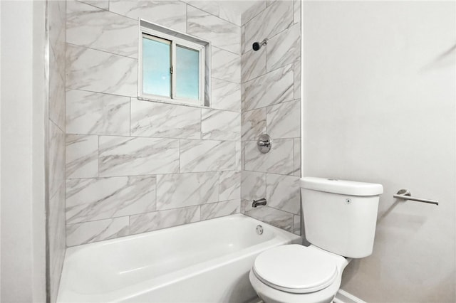 1014 Deerfield Dr, Elizabeth Twp/Boro, PA 15037 - full bathroom with toilet and shower / bathtub combination