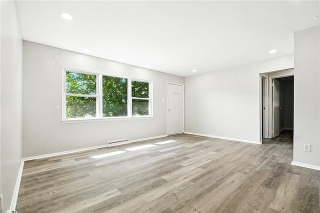 1014 Deerfield Dr, Elizabeth Twp/Boro, PA 15037 - unfurnished room featuring wood finished floors and recessed lighting