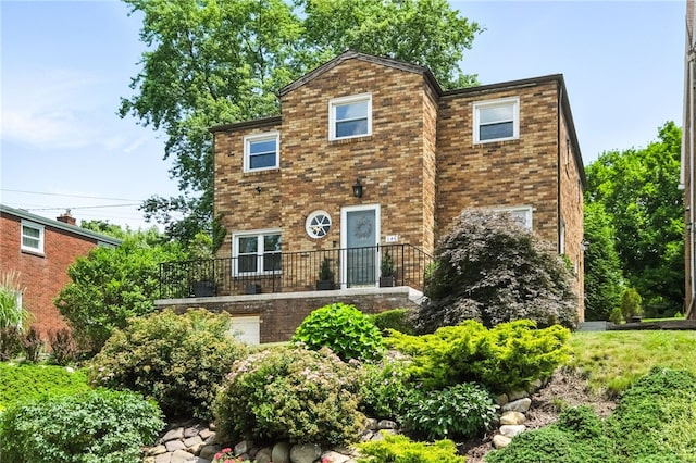 144 Cochran Mt, Lebanon, PA 15228 - view of front of house featuring brick siding