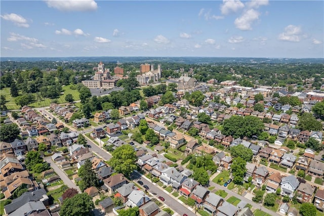 3246 Piedmont Ave, Dormont, PA 15216 - aerial overview of property's location with nearby suburban area