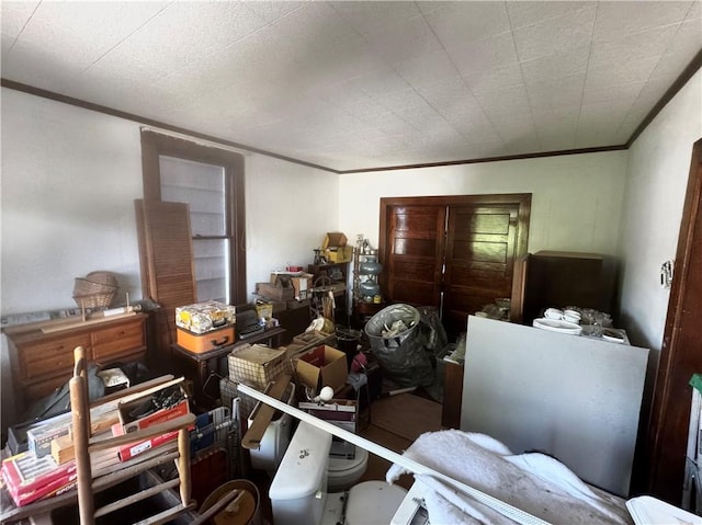 706 Lincoln St, Monongahela, PA 15063 - miscellaneous room with crown molding
