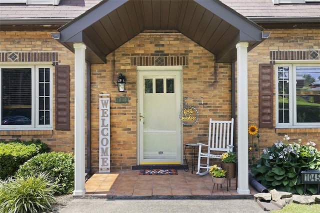1045 Beverly Ave, Ambridge, PA 15003 - view of exterior entry with brick siding