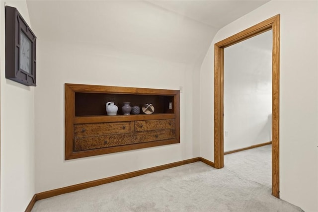 1045 Beverly Ave, Ambridge, PA 15003 - corridor featuring carpet and vaulted ceiling