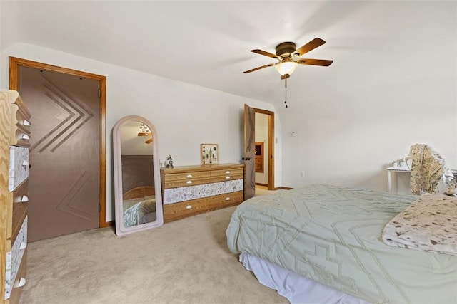 1045 Beverly Ave, Ambridge, PA 15003 - bedroom featuring carpet floors and ceiling fan