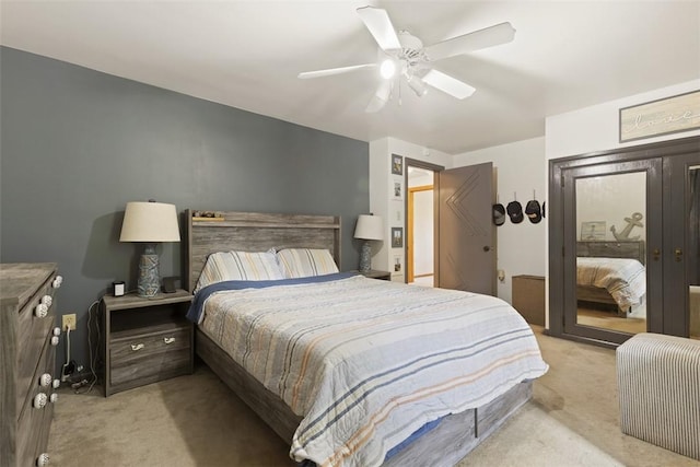 1045 Beverly Ave, Ambridge, PA 15003 - carpeted bedroom featuring ceiling fan