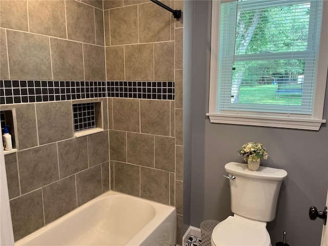 4689 Greenwood Dr, Hampton, PA 15101 - bathroom featuring baseboards and shower / washtub combination
