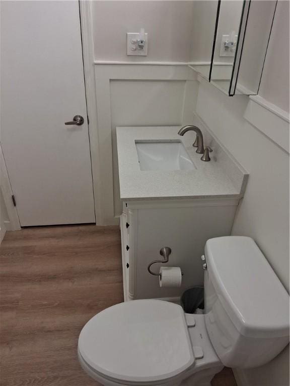 4977 Meadow Park Dr, Whitehall, PA 15236 - bathroom featuring vanity and wood finished floors