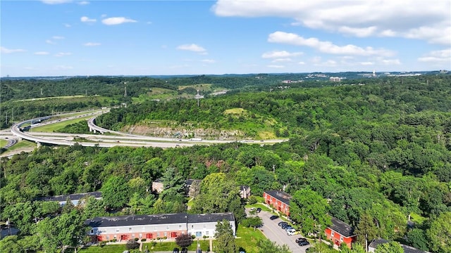 1152 Pennsbury Blvd, Pennsbury, PA 15205 - drone / aerial view of a heavily wooded area