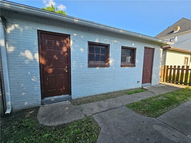 1908 6th Ave, Beaver Falls, PA 15010 - view of exterior entry featuring brick siding