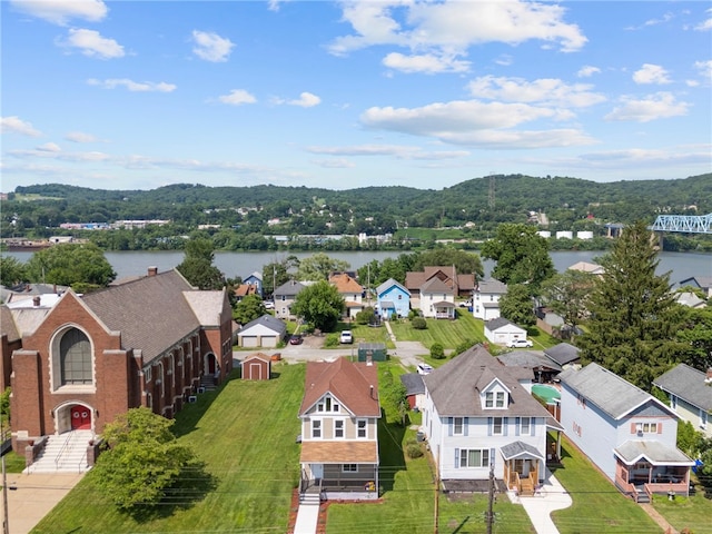 1317 Indiana Ave, Monaca, PA 15061 - aerial view of residential area featuring a large body of water