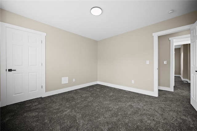 1317 Indiana Ave, Monaca, PA 15061 - spare room featuring dark colored carpet